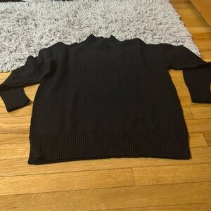 Mock neck sweater